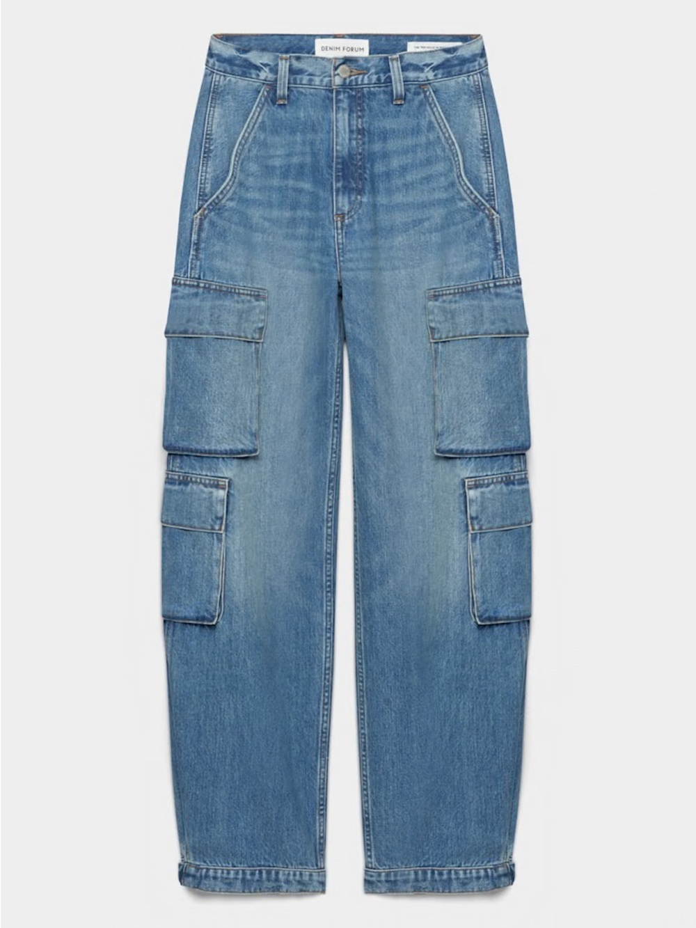 Aritzia DF The ’90s Millie Hi-Rise Cargo Jean - 5 Yrs Kiss N Tell Bleu, Size 29